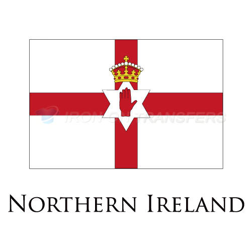 Northern Ireland flag Iron-on Stickers (Heat Transfers)NO.1948